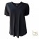bs Μαύρη Μπλούζα Γυναικεία V Λαιμόκοψη – 67% Tencel & 33% Cotton - t-shirts στο  bscollection