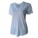 Λευκή Μπλούζα Γυναικεία BS Collection με V Λαιμόκοψη – 67% Tencel & 33% Cotton - t-shirts στο  bscollection