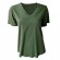 Χακί Μπλούζα Γυναικεία BS Collection με V Λαιμόκοψη – 67% Tencel & 33% Cotton - t-shirts στο  bscollection