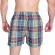 bs 9/3004 Μποξεράκι Καρό 100% Greek Cotton Πράσινο/Μπλε/Εκρου - Μποξεράκια στο  bscollection