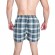 bs 9/3004 Μποξεράκι Καρό 100% Greek Cotton Πράσινο/Μπλε/Εκρου - Μποξεράκια στο  bscollection